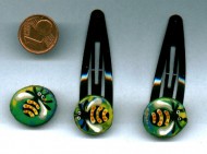 brooch &amp;amp; pins acrilic:wood