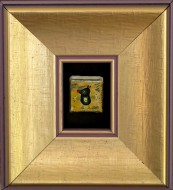 mole : framed brooch acrilic:canvas