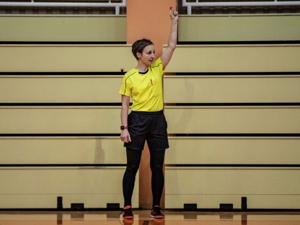līga as a football referee